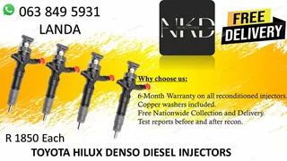 FORD EVEREST 3.0/BT50 DIESEL INJECTORS RECON SAME DAY