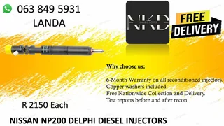 FORD EVEREST 3.0/BT50 DIESEL INJECTORS RECON SAME DAY