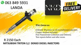TOYOTA 2KD DIESEL INJECTORS RECON SAME DAY