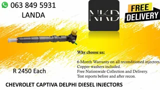 Chevrolet Captiva Diesel Injectors Recon Same Day