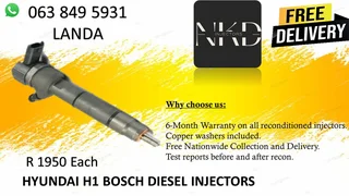 TATA 2.2 DIESEL INJECTORS RECON SAME DAY