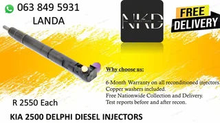 HYUNDAI TERRACAN 2.9 DIESEL INJECTORS RECON SAME DAY