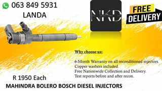 HYUNDAI TERRACAN 2.9 DIESEL INJECTORS RECON SAME DAY