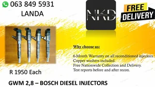HYUNDAI TERRACAN 2.9 DIESEL INJECTORS RECON SAME DAY