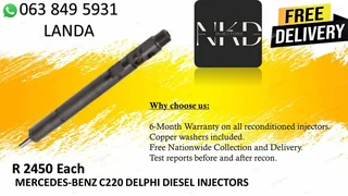 KIA 2500 DIESEL INJECTORS RECON SAME DAY