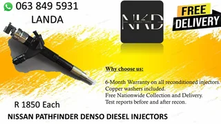 Nissan Pathfinder Diesel Injectors Recon Same Day