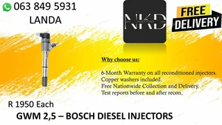 NISSAN PATHFINDER DIESEL INJECTORS RECON SAME DAY