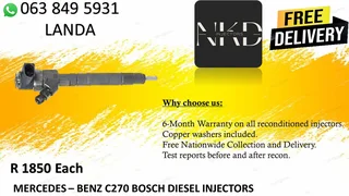 MAHINDRA BOLERO DIESEL INJECTORS RECON SAME DAY