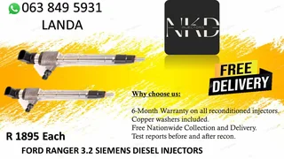 GWM 2.5 DIESEL INJECTORS RECON SAME DAY