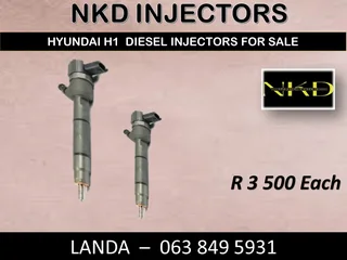 Hyundai H1 2.5 Diesel Injectors Brand New