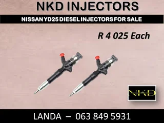 HYUNDAI H1 2.5 DIESEL INJECTORS BRAND NEW
