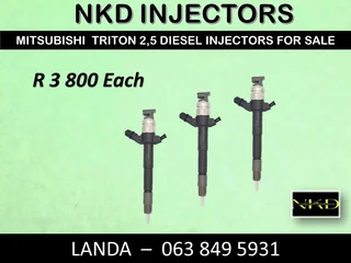 NISSAN YD25 DIESEL INJECTORS BRAND NEW