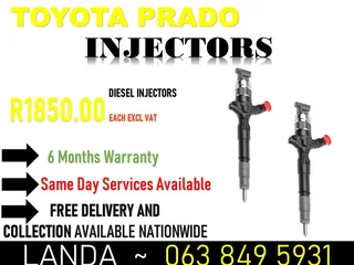 Toyota Prado Diesel Injectors For Sale Or Recon Your Originals
