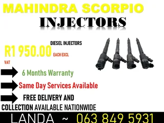 SSANGYONG 2.0 DIESEL INJECTORS FOR SALE OR RECON YOUR ORIGINALS