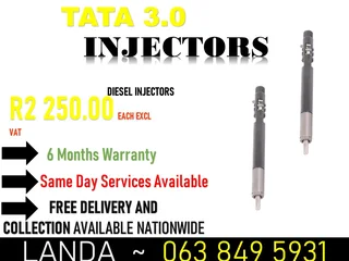 MAHINDRA SCORPIO DIESEL INJECTORS FOR SALE OR RECON YOUR ORIGINALS