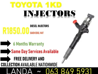 HYUNDAI H100 DIESEL INJECTORS FOR SALE OR RECON YOUR ORIGINALS