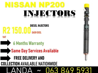 Nissan Np200 Diesel Injectors For Sale Or Recon Your Originals