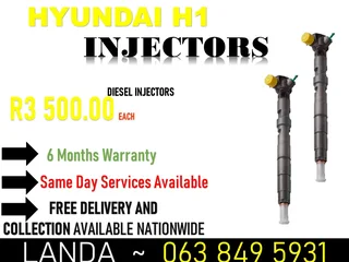 Hyundai H1 New Diesel Injectors For Sale Or Recon Your Originals