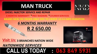 MERCEDES BENZ SPRINTER SAMEDAY INJECTORS RECON