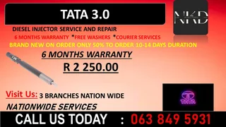 MAHINDRA SCORPIO SAMEDAY INJECTORS RECON