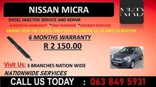 HYUNDAI H100 SAMEDAY INJECTORS RECON