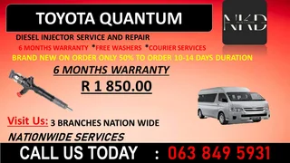 MERCEDES BENZ VITO SAMEDAY INJECTORS RECON