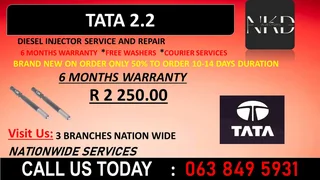 TOYOTA 1KD SAMEDAY INJECTORS RECON