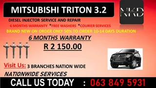 NISSAN NP200 SAMEDAY INJECTORS RECON