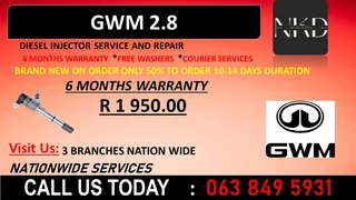 MITSUBISHI TRITON 3.2 SAMEDAY INJECTORS RECON