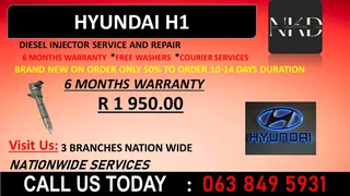 HYUNDAI TERRACAN SAMEDAY INJECTORS RECON