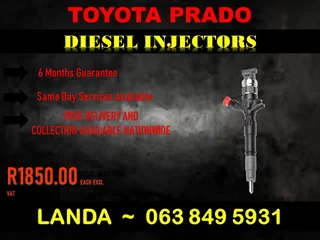 Toyota Prado Sameday Injector Reconditioning