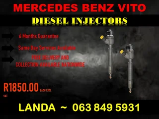 MERCEDES BENZ C270 SAMEDAY INJECTOR RECONDITIONING