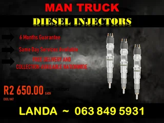 Man Truck Sameday Injector Reconditioning