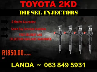 Toyota 2kd Sameday Injector Reconditioning