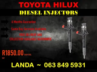 Toyota Hilux Sameday Injector Reconditioning