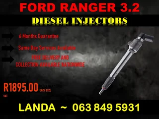 FORD RANGER 3.0 SAMEDAY INJECTOR RECONDITIONING