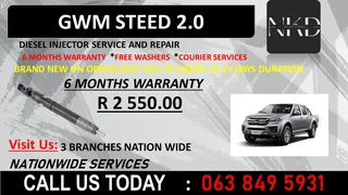 Gwm Steed Diesel Injectors For Sale Nationwide