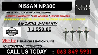 Nissan Np300 Diesel Injectors For Sale Nationwide