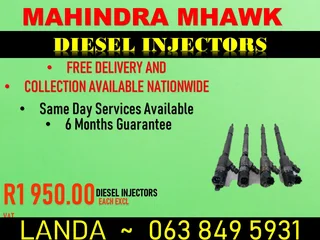 Mahindra Mhawk Diesel Injectors For Sale 6 Months Warranty
