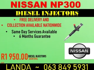 Nissan Np300 Diesel Injectors For Sale 6 Months Warranty
