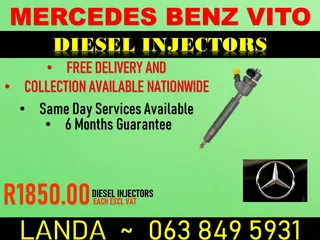 MAN TRUCK DIESEL INJECTORS FOR SALE 6 MONTHS WARRANTY