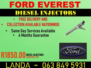 Ford Everest Diesel Injectors For Sale 6 Months Warranty