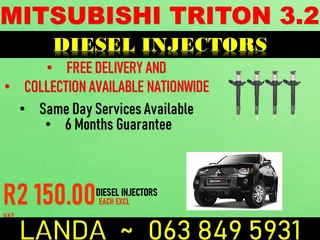 Mitsubishi Triton 3.2 Diesel Injectors For Sale 6 Months Warranty