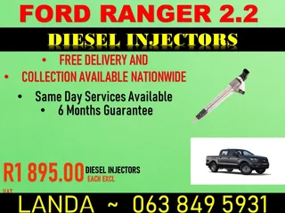 Ford Ranger 2.2 Diesel Injectors For Sale 6 Months Warranty