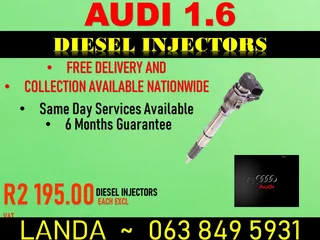 Audi Diesel Injectors For Sale 6 Months Warranty