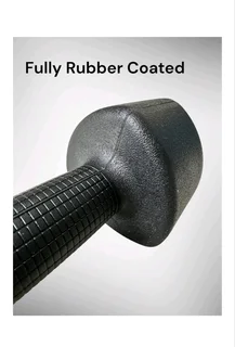 Afri101 Fully Rubber Coated Triangular Dumbbells - Pair - 1 kg