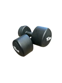 Afri101 Fully Rubber Coated Triangular Dumbbells - Pair - 1 kg