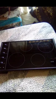 Brand new hob black stove new good condition