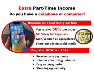 Excellent Part-Time Income. Do you have a cellphone/computer? Only 15min/week from your home.