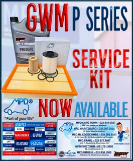 Service Kits Available For Gwm Steeds And Mahindra Scorpio